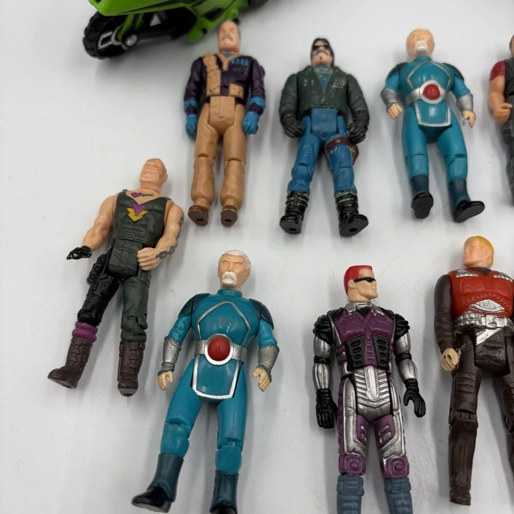KENNER M.A.S.K 16‎ Figure Mixed Lot 1980's Dino Riders Condor Flying Motorcycle